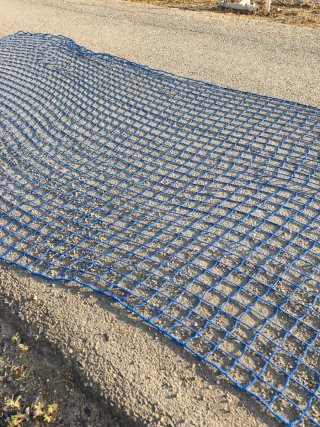 Red de obra seguridad 3x10m azul