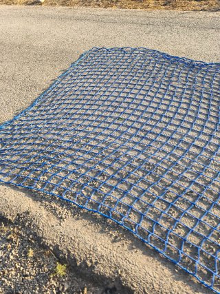 Red de obra seguridad 3x10m azul