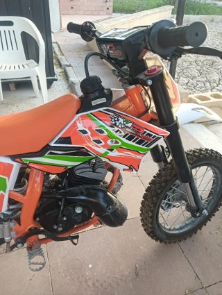 Mini Moto Motocross 50cc - ¡Como Nueva!