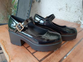 Scarpe Mary Jane Nere Tg 38
