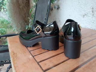 Scarpe Mary Jane Nere Tg 38