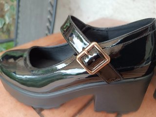 Scarpe Mary Jane Nere Tg 38