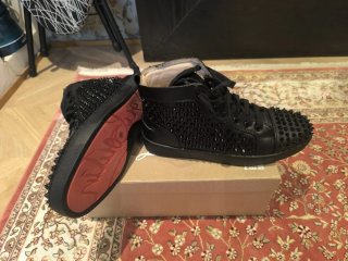 Christian Louboutin Louis Orlato Spikes Zapatillas