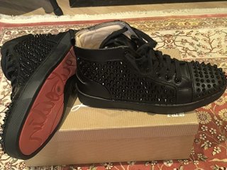 Christian Louboutin Louis Orlato Spikes Zapatillas