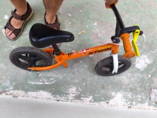 Bicicleta infantil naranja Btwin