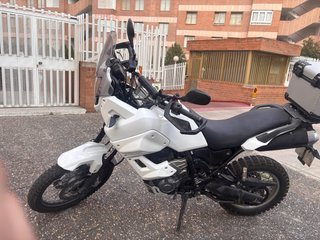 Yamaha XT660Z Adventure Blanca