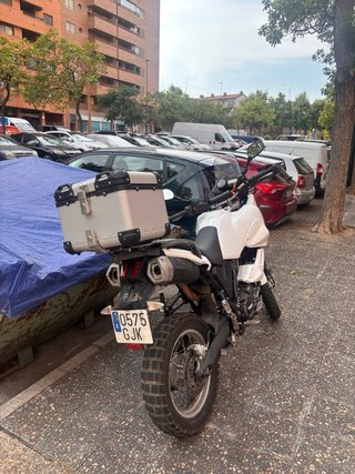 Yamaha XT660Z Adventure Blanca