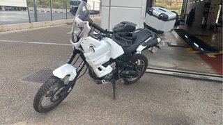 Yamaha XT660Z Adventure Blanca