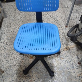 Silla de escritorio azul