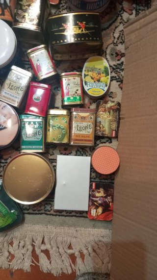 Colección Cajas Metálicas variadas Lote 125 aprox