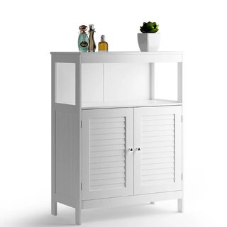 Mobiletto Mobile Armadietto Bagno 2 Ante Arredamento MDF