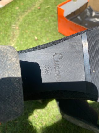 Botines calcetín negros cuccoo