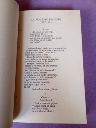 Libro: Poesías Últimas Escojidas (1918-1958).