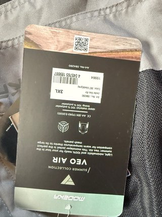 Chaqueta Modeka + protector de espalda para hombre