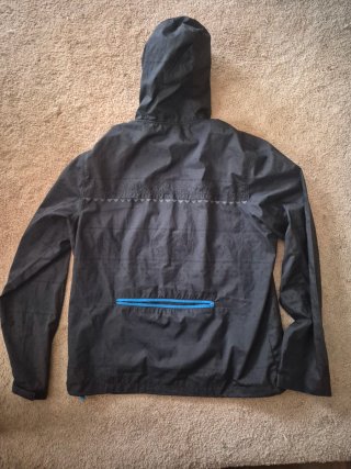Chaqueta Adidas Talla M Negra y Azul