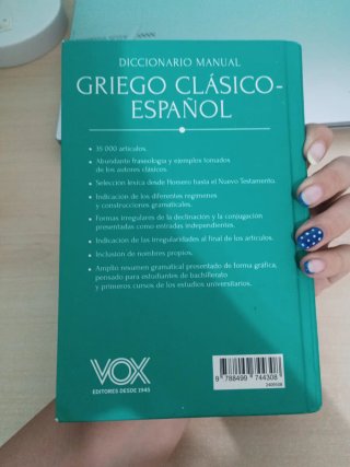 Diccionario manual griego clásico-español
