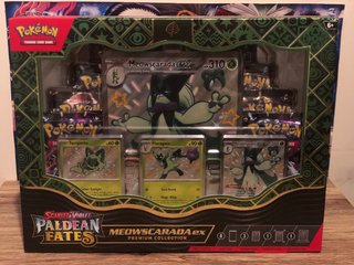 Pokemon TCG Paldean Fates Meowscarada Collection🇬🇧