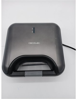 Cecotec Rock'nToast Combo Sandwich Maker - 800 W - 2 Sandwiches with Stainless Steel Finishes - 3 Interchangeable Plates with Non-S