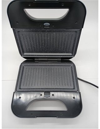 Cecotec Rock'nToast Combo Sandwich Maker - 800 W - 2 Sandwiches with Stainless Steel Finishes - 3 Interchangeable Plates with Non-S