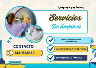 Ofrezco servicio de limpieza