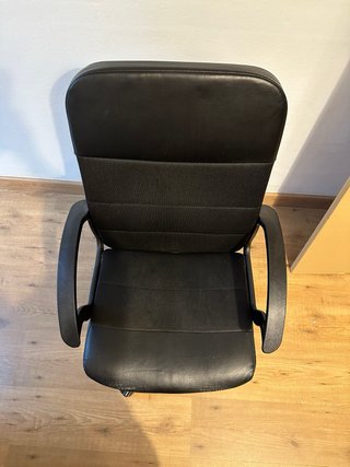 Silla de escritorio negra Fingal ikea