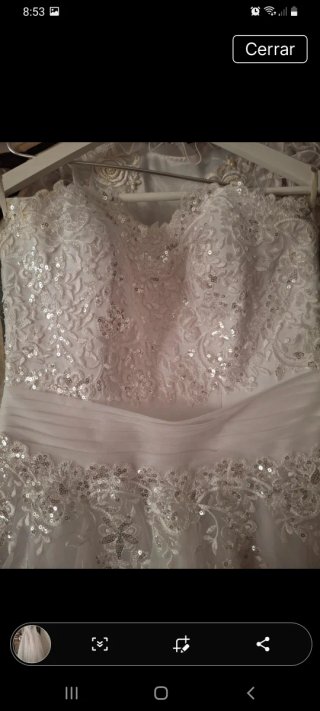 Vestido de Novia Blanco