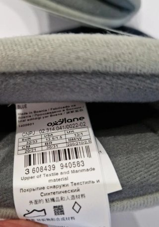 Stivali da pioggia Quechua blu bambino