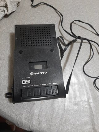 Grabadora Cassette Sanyo Antigua
