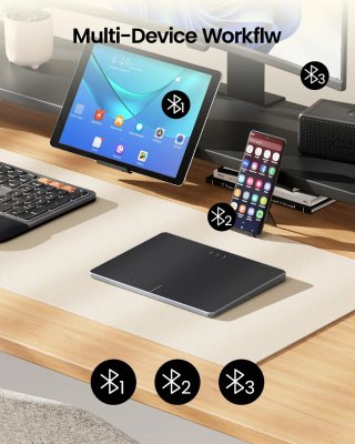 ProtoArc T1 Plus Trackpad Bluetooth Inalámbrico