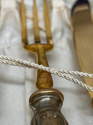 Antigua cuberteria de postre