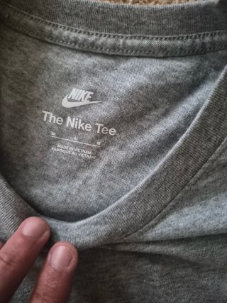 Camiseta Nike Gris Talla M