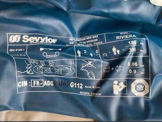 Kayak hinchable Sevylor 2 personas + remos
