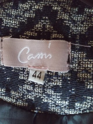 Chaqueta entretiempo estampada Talla 40