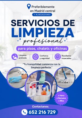 Servicios de limpieza