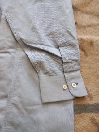Camisa de manga larga a cuadros pequeños Talla 49