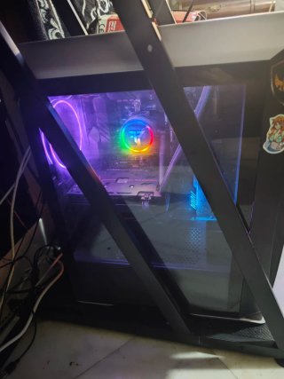 Torre PC Gaming con luces LED más escritorio