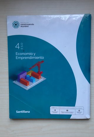 Economía y emprendimiento 4 ESO barato oportunidad