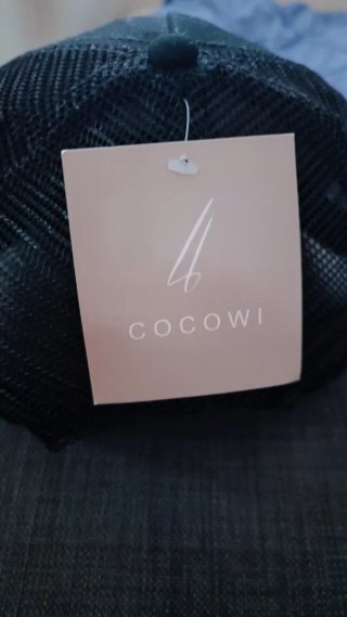 Cappellino Cocowi Nero e Rosso