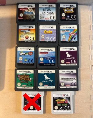 Conjunto di giochi per Nintendo DS