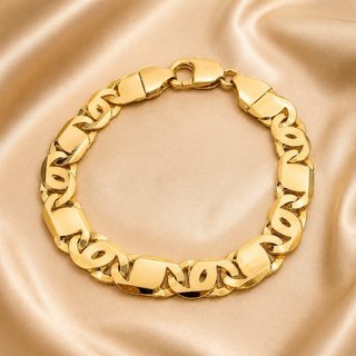 Pulsera Oro de 18 Quilates Eslabón MAD-TRA2399