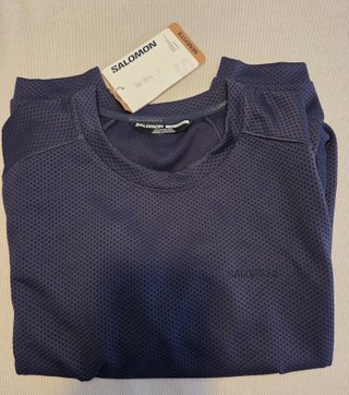 Camiseta Deportiva Salomon Azul