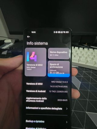 Xiaomi Mi 11 Ultra Nero 256GB