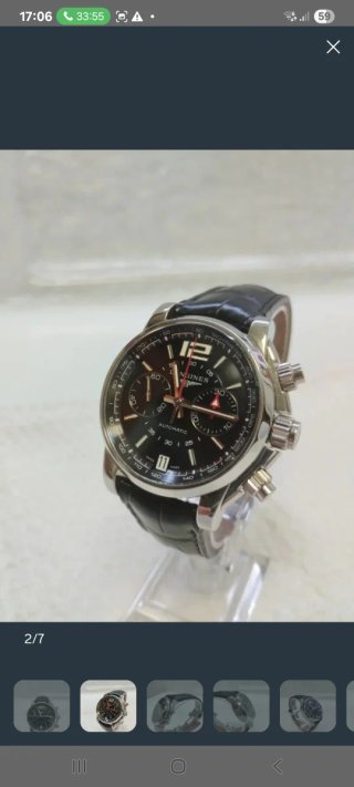 Reloj Longines Admiral Cronógrafo Automático