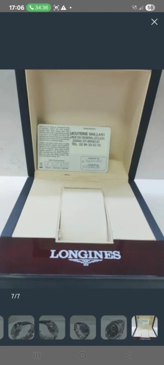 Reloj Longines Admiral Cronógrafo Automático