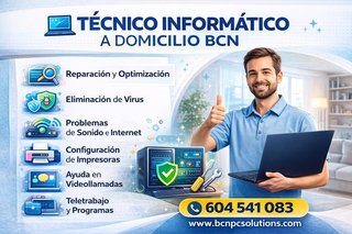 Servicio informático a domicilio BCN