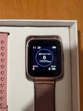 Reloj Inteligente Deportivo Hommie Rosa Oro