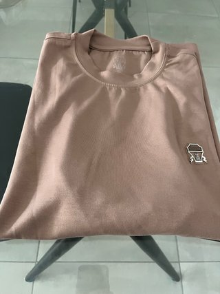 T-shirt Brunello Cucinelli M taglia regularMarrone