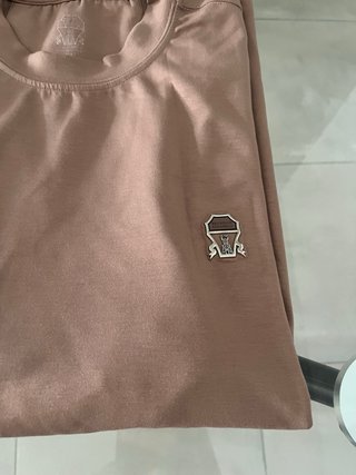 T-shirt Brunello Cucinelli M taglia regularMarrone