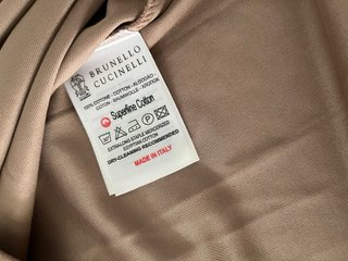 T-shirt Brunello Cucinelli M taglia regularMarrone