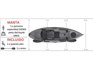 Kayak Cambridge pesca